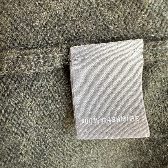 Neiman Marcus Cashmere Long Sleeve Sweater Dress Green XS - Picture 4 of 8